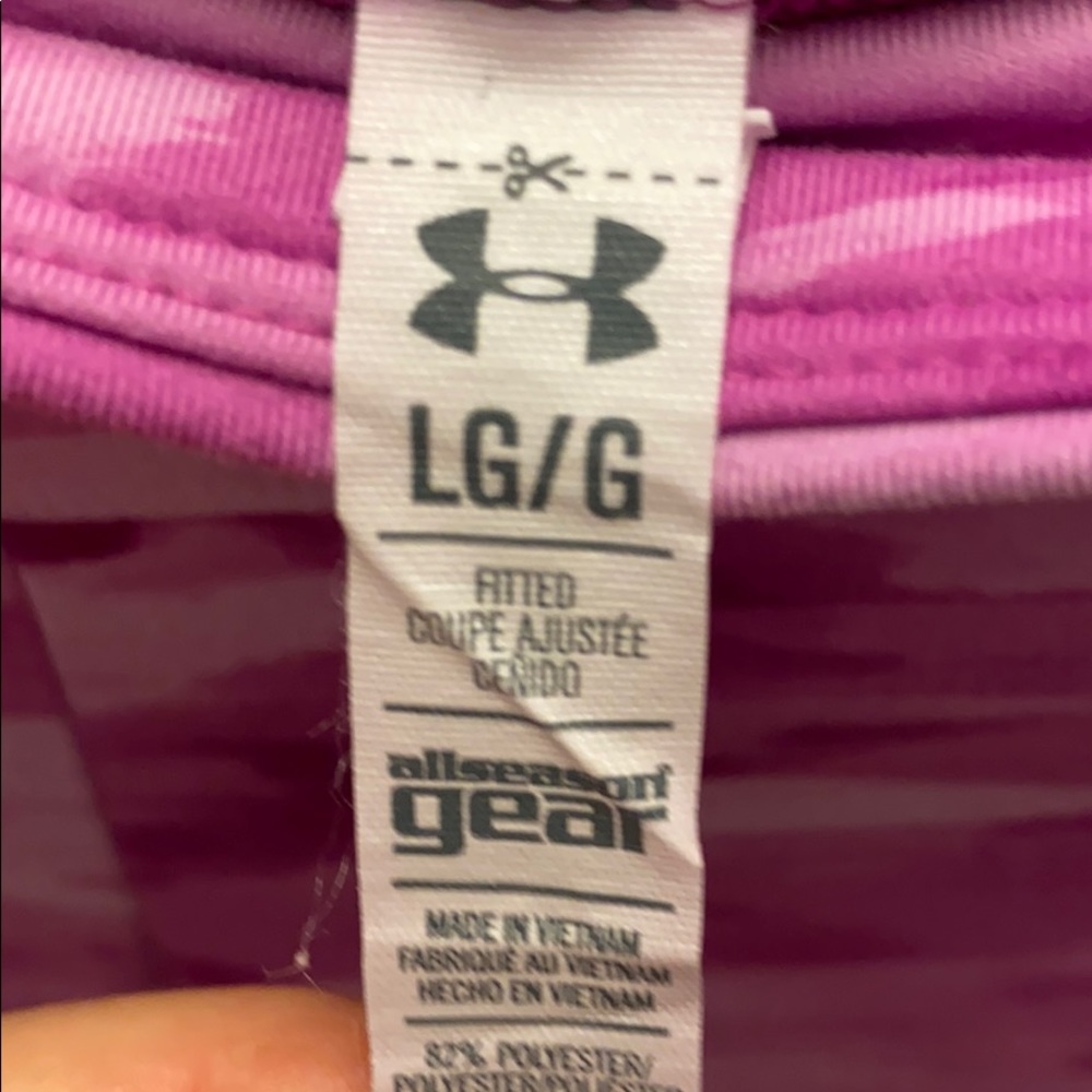 3/$25 🧜‍♀️ Purple under armour camo leggings - Picture 2 of 3